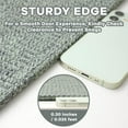 thumbnail image 2 of Woven Area Rug x Ft Washable Rugs for Entryway Non Slip Braided Throw Rugs Bedroom Rugs Cotton Entry Rug Cotton Floor Carpet for Bedroom Dining Room Living Room Orange/Tan/, 2 of 7
