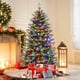 thumbnail image 2 of Costway Árbol de Navidad artificial de 180 cm con 1168 puntas de ramas 350 luces LED 11 modos de iluminación, 2 of 4