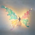 thumbnail image 1 of Dioche Role Play Wing LED Light, Electric Wing Accessory for Kids Boys DIY Assembly with LED Light Sound Effects for Parties Birthdays Role Play, 1 of 7