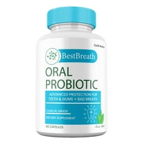 (1 Pack) Best Breath Capsules for Oral Health, BestBreath Oral Supplement, Best Breath Pills for Gums and Teeth Probiotics, 60 Capsules