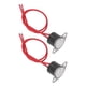 thumbnail image 5 of 2 uds interruptor de Control térmico Sensor bimetálico impermeable interruptor de temperatura del termostato de respuesta rápida 10A 250V 80 ℃, 5 of 8