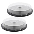 thumbnail image 4 of 2pcs DVD Storage Box CD Storage Container Plastic DVD Holder Portable CD Storage Case, 4 of 8