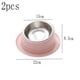 thumbnail image 2 of El color de Macaron inclinó el cuenco anti de la comida para gatos del resbalón de la alimentación sana de la boca oblicua 15° del sombrero anti de la hormiga, 2 of 5