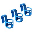 thumbnail image 3 of Portavasos para piscina para evitar derrames, soporte para bebidas junto a la piscina, accesorios para piscina sobre el suelo, rieles superiores redondos para barra de piscina, 3 uds., redondo, 3 of 5
