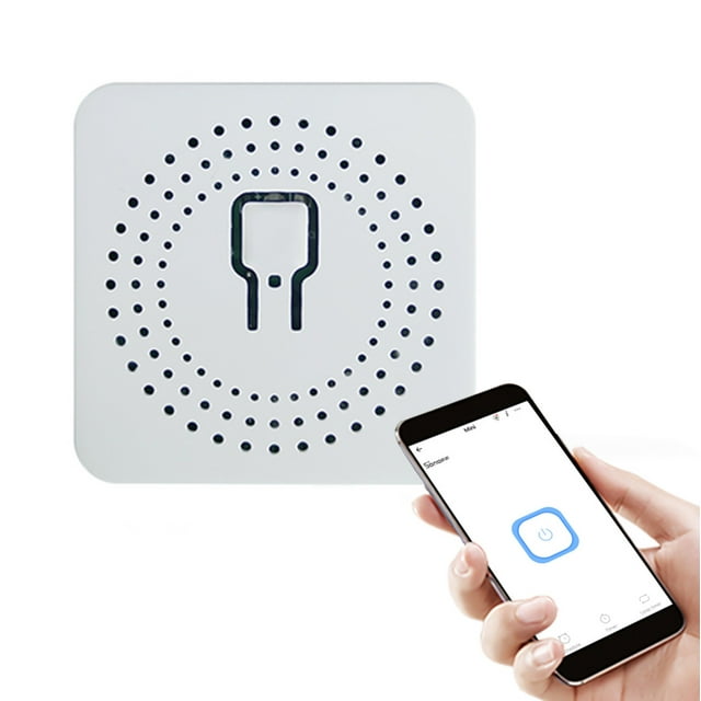 NARABB Smart WiFi Relay Sw-itch,DIY Timer Switc-h Module Smart Tuya App, Wireless Remote Control Voice Speakers