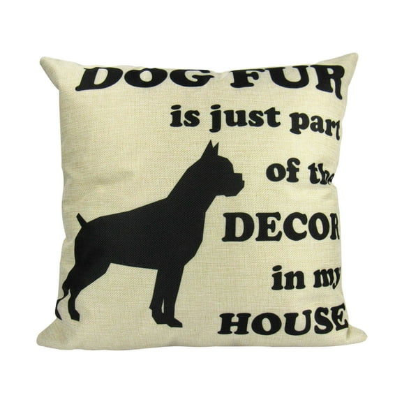 Dog Fur | Pillow Cover | Dogs | Home Decor | Dog Mom | Boxer Dog | Dog Lover | Boxer | Room Decor | Gift for her | Bedroom Decor | Pillow