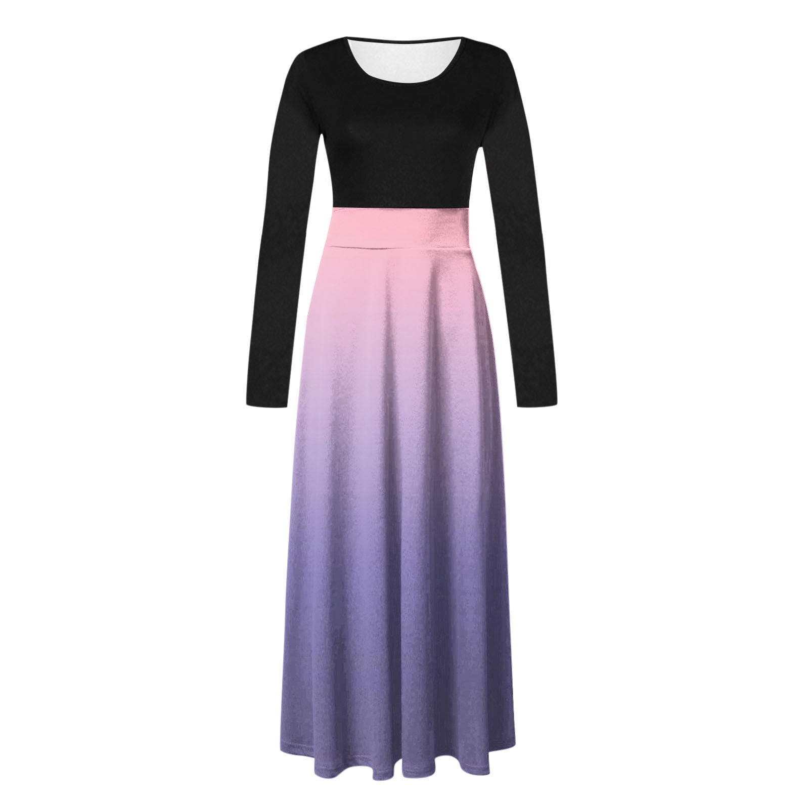 TopLLC Long Sleeve Round-Neck Dress Women's Print Colorful Long Dress Long Sleeve Round-Neck Printing Dresses Women Dress - Walmart.ca TopLLC Long Sleeve Round-Neck Dress Women's Print Colorful Long Dress Long Sleeve Round-Neck Printing Dresses Women Dress - Walmart.ca