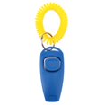 thumbnail image 1 of 5 Pet Trainer Clicker Pet Dog Cat Training Llavero Y Correa para La Muñeca (Azul), 1 of 5