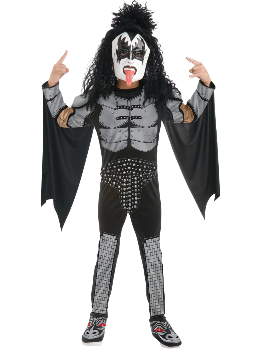 Rubies Costume Co Childs Kiss The Demon Gene Simmons Rock Star Costume Boys  Large 12-14 