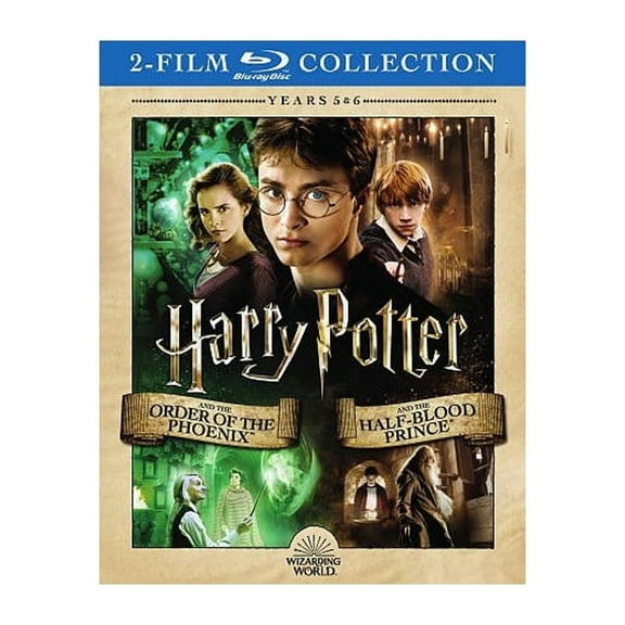 Harry Potter: Order Of Phoenix/ Half Blood Prince (2pack/BD) (BD) [Blu-ray]