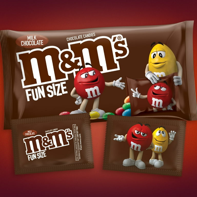 M&M's Fun Size Milk Chocolate Halloween Candy, Spooky Blend