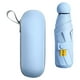 thumbnail image 4 of Miniparaguas Yinane Compacto para lluvia de Viaje para hombres y mujeres azul con estuche, 4 of 8