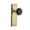 thumbnail image 3 of Nostalgic Warehouse Waldorf Bouton de Porte avec Plaque New York, 3 of 5