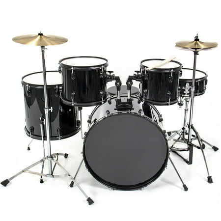 Best Choice Products 5-Piece Beginner Drum Set with Floor ...