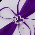 thumbnail image 4 of 3Pcs Set Crystal Guest Book Bolígrafo y portalápices Recepción , Púrpura, se describe Yotijar libro de visitas de la boda y conjunto de la pluma, 4 of 10