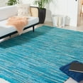 thumbnail image 2 of SAFAVIEH Rag Robynne Striped Cotton Area Rug, Blue/Multi, 9' x 12', 2 of 10