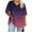 Black, variant on Uaswgudfs Oversiez Top for Women's Plus Size Summer V-Neck Short Sleeve T-Shirt with Curved Hemline Design Blouse