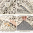 thumbnail image 3 of Kitchen Rug and Mat, Yamaziot Kitchen Runners Rugs Set of 3, Washable Non Slip Farmhouse Hallway Laundry Room Mat for Floor, Comfort Vinatge Boho Carpet, 3 of 6