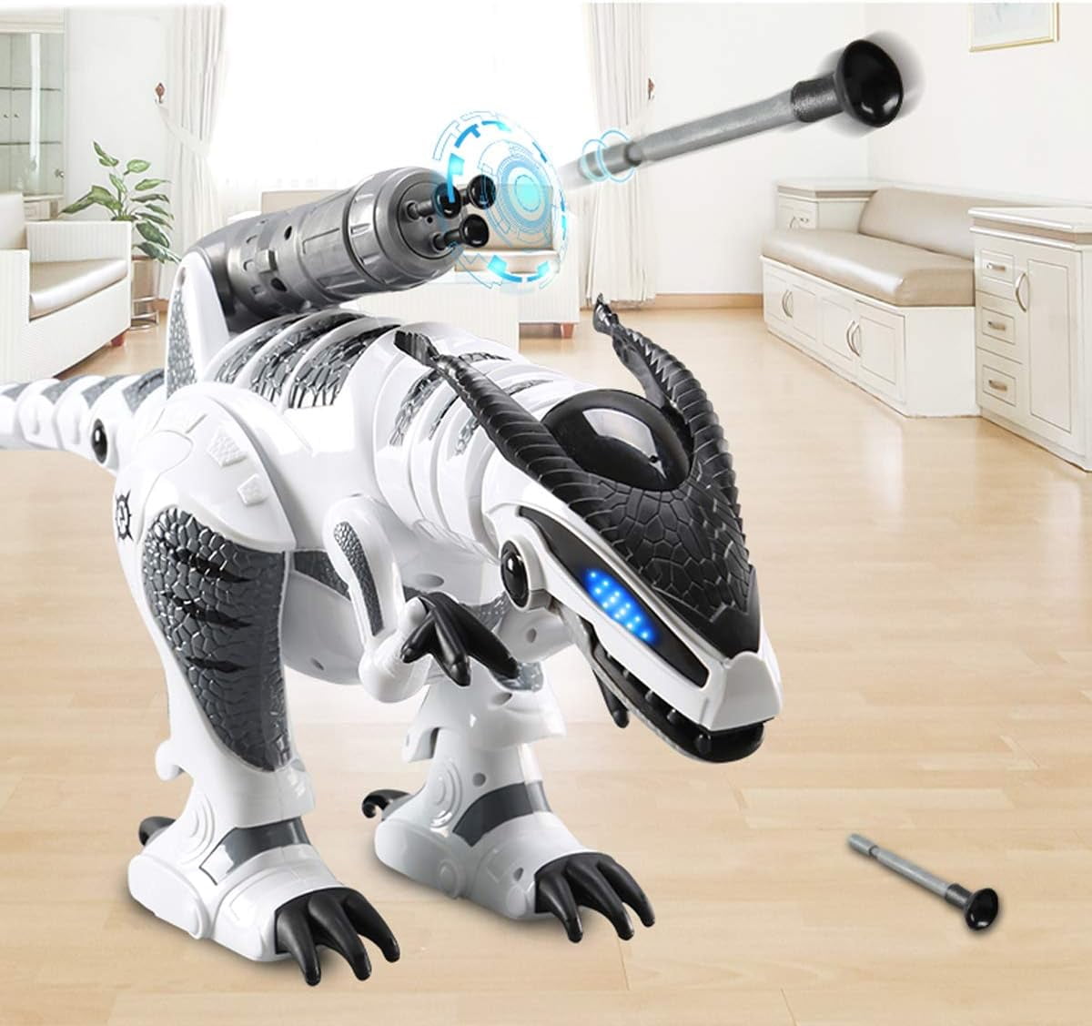 RC Robot Dinosaur Intelligent Interactive Smart Toy Electronic Remote Controller Robot Walking Dancing Singing with Fight Mode Toys