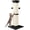 Black, variant on Cat Scratching Post 33 Inch Nature Sisal Cat Scratch Post for Indoor Cats, Large Cat Scratcher Protect Your Furniture Pink