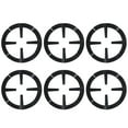 thumbnail image 1 of unbranded 6Pcs Coffee Pot Shelf Stove Support Rack Gas Black Iron, 1 of 8