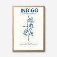 thumbnail image 4 of Indigo Botanical Canvas Wall Art &ndash; Minimalist Blue Flower Print, 4 of 10