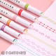 thumbnail image 3 of 6 pz Plumones Tipo Sello Point Line Cinta Kawaii Decorativo Rodillo, 3 of 5