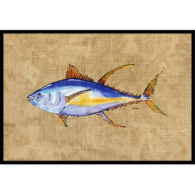 Carolines Treasures 8817MAT 18 x 27 In. Tuna Fish Indoor or Outdoor Mat