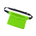 thumbnail image 1 of Cateissary Riñonera impermeable para teléfono, bolsa de natación, riñonera de hombro para buceo, riñonera, funda para teléfono, funda para playa, Teléfono y Comunicación Verde, 1 of 8