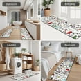 thumbnail image 5 of Multicolor Christmas Pattern Kitchen Rugs Sets Of 3,Kitchen Runner Rugs Non Skid Washable,Decorative Kitchen Floor Mats for Kitchen,Sink,Laundry,17"x30"+ 17"x47" + 17"x59", 5 of 6
