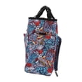 thumbnail image 4 of Knitting Bag Oxford Fabric Portable Handle Large Capacity Durable Waterproof Wide Application Crochet BagRetro Flower, 4 of 9