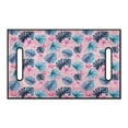 thumbnail image 2 of Renewold Golf Cart Seat Cover Universal Golf Cart Seat Blanket Keeps Cool and Clean for All 2-Seat Golf Carts, 52.36 x 32.28 Inch, Monstera Palm Leaf Hibiscus Pink, 2 of 5