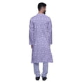 thumbnail image 3 of Atasi Cotton Printed Long Kurta Pajama For Men Designer Casual Kurta Pajama Clothing, 3 of 5