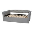 thumbnail image 4 of Baxton Studio Delora Modern and Contemporary Light Grey Fabric Upholstered Full Size Daybed, 4 of 8