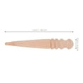 thumbnail image 2 of NIYANGLE Hand Held Bulb Planter For Precise Planting Light Brown Gardening Tool 1Pack, 2 of 8