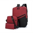 thumbnail image 5 of Ensemble de 3 Pcs Sac à Dos Élégant pour Homme Grande Capacité pour Affaires, Voyage et Ordinateur, 5 of 5