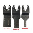 thumbnail image 3 of 4 Pcs Oscillating MultiTool Saw Blade HCS Cutting Disc Multifunction Tools Blades Woodworking Renovator Electrical Power Tools, 3 of 5