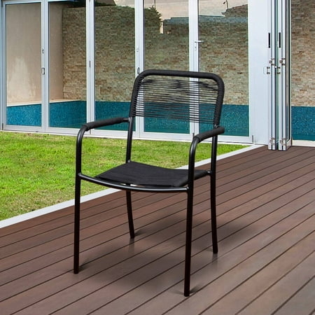 Atlantic Augusta 4 Piece Patio Armchair Set