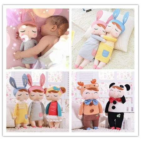 Official Stuffed Metoo Angela Plush Sleeping Girl Bunny Rabbit Baby ...
