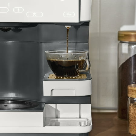 Beautiful Multi-Brew 12-Cup Programmable Drip & Single-Serve Coffee Maker. ( Black)