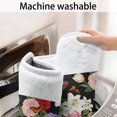 thumbnail image 5 of Pioneer Flower Floral Print Pattern Bathroom Rugs Mat, Non Slip Microfiber Bathroom Rug with Rubber Backing, Soft Mats for Bathroom Floor Tub Shower, 17"x47", 5 of 5