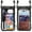 Black+Black, variant on TJS [2 Pack] Up to 10" Large Waterproof Phone Pouch Bag, IPX8 Waterproof Dry Bag Phone Case for iPhone 15 Pro Max 14 Pro 13 12 Galaxy S23 Ultra S22 S21 Series (Black Black)