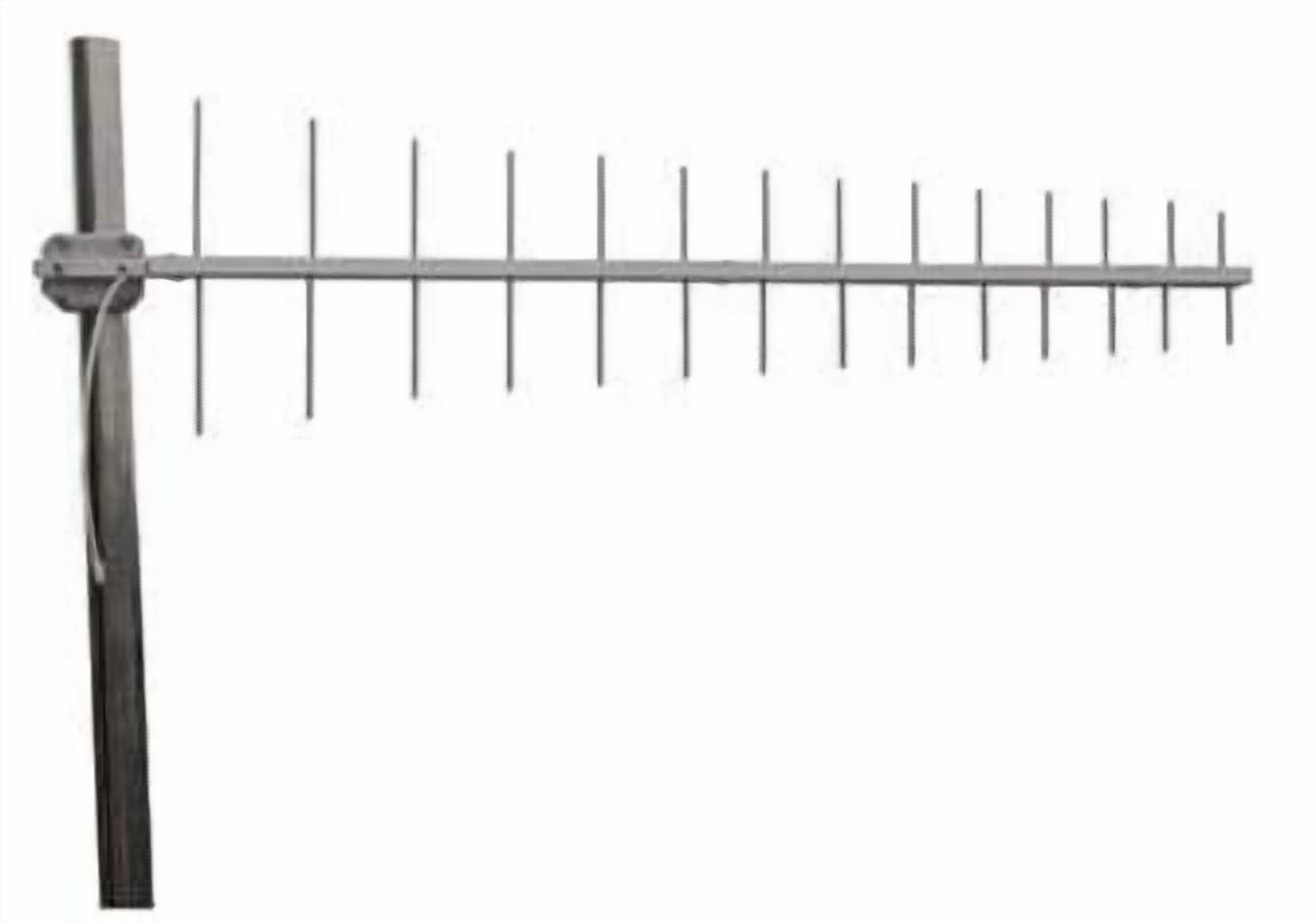 11 dBi Yagi Antenna for Band 71 and TV White Space (470-862 MHz