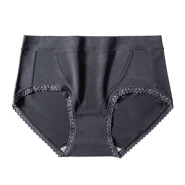 FAIWAD Culottes Confortables et Douces pour Femmes Taille Mi-Haute Sans Couture en Coton Extensible