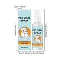 thumbnail image 3 of Dog and Cat Dental Spray, Pet Oral Care for Bad Breath, Plaque and Tartar Remover, Teeth Cleaning Spray, 30ml, 3 of 8