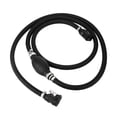 thumbnail image 1 of TAPDRA Black Fuel Line Assembly Oil Resistant Corrosion Proof For Mariner Johnson Boats RVs Tractors Caravans Applications, 1 of 4