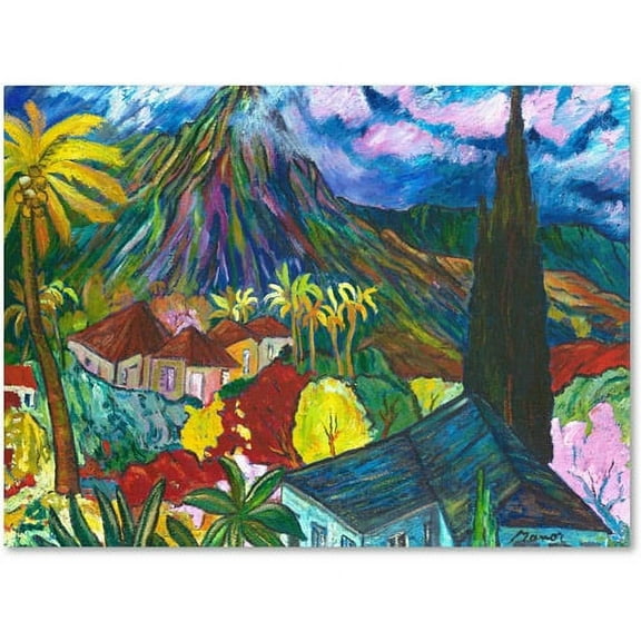 Trademark Fine Art "Canvas Art" Canvas Art by House By the Mountai