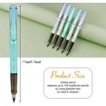 thumbnail image 2 of LAICAIW 5PCS Everlasting Pencil, Infinity Pencil with Eraser and Replacement Nibs, Reusable Inkless Pencil for Writing, Drawing, Students Home Office School Supplies（Gradient）, 2 of 7
