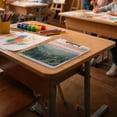 thumbnail image 6 of FORMRS A4 Clipboard Folder with Pen Holder Horizontal Foldable School Office Binder, Mountains at Dawn, 6 of 9