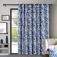 thumbnail image 3 of DriftAway Julia Room Divider Curtain for Bedroom Patio Door Sliding Glass Door Curtains Privacy Thermal Insulated Closet Curtain Extra Wide Blackout Curtain Grommet Drape 108W X 96L Inch Navy 1 Panel, 3 of 8
